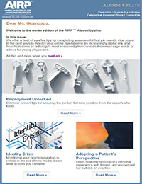 Alumni Update Winter 2015